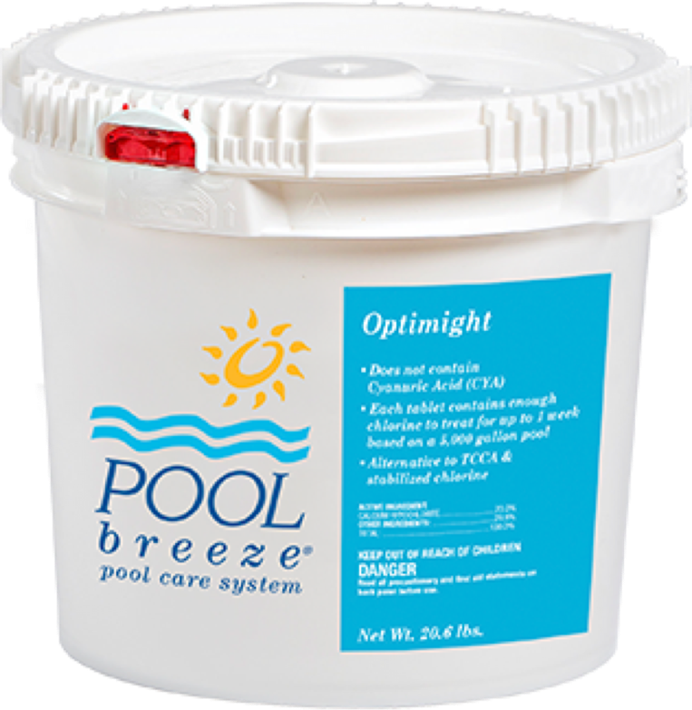 Pool Breeze Optimight Tablets - pool sanitizer tablets