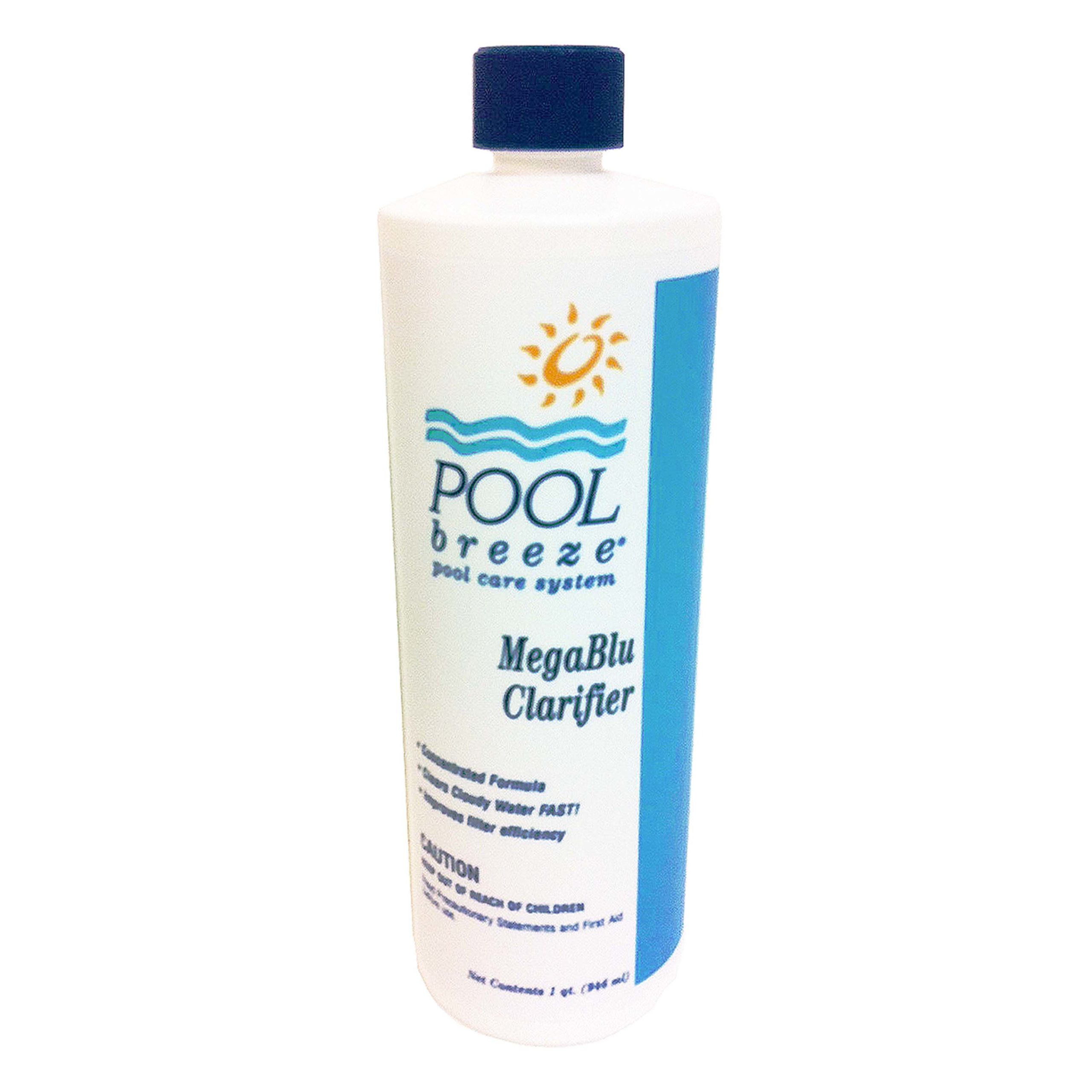 POOL Breeze MegaBlu Clarifier - clears cloudy pool water